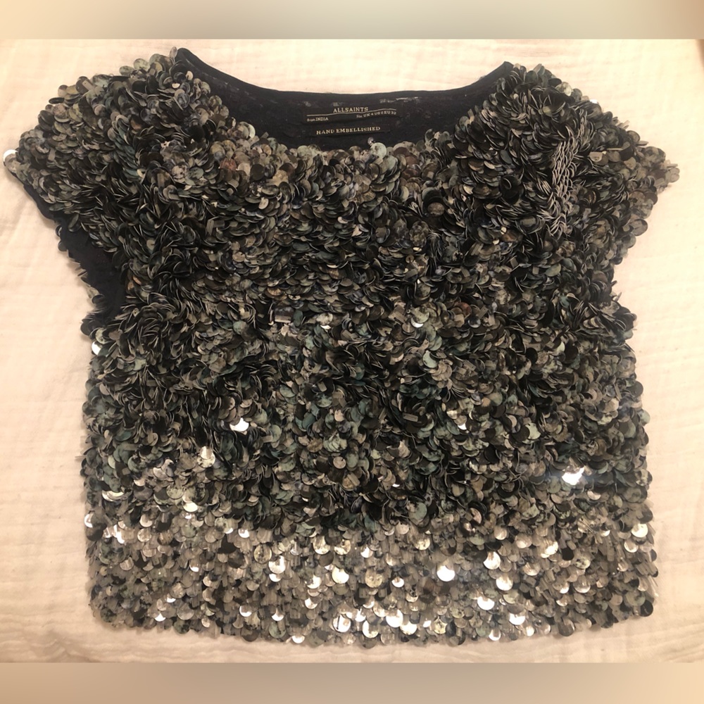 Allsaints Embellished Top